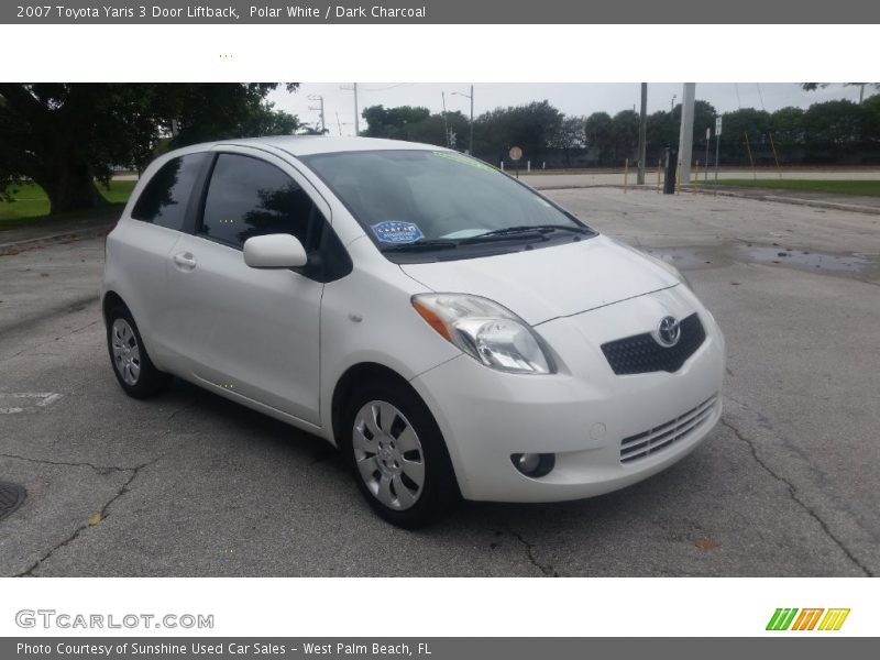 Front 3/4 View of 2007 Yaris 3 Door Liftback