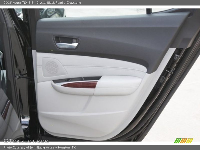 Crystal Black Pearl / Graystone 2016 Acura TLX 3.5