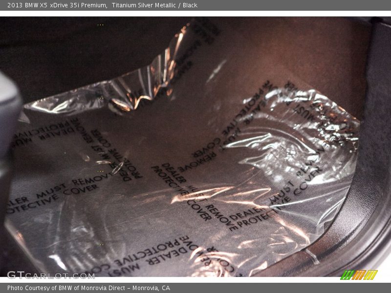 Titanium Silver Metallic / Black 2013 BMW X5 xDrive 35i Premium