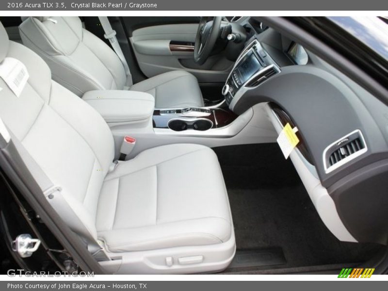 Crystal Black Pearl / Graystone 2016 Acura TLX 3.5