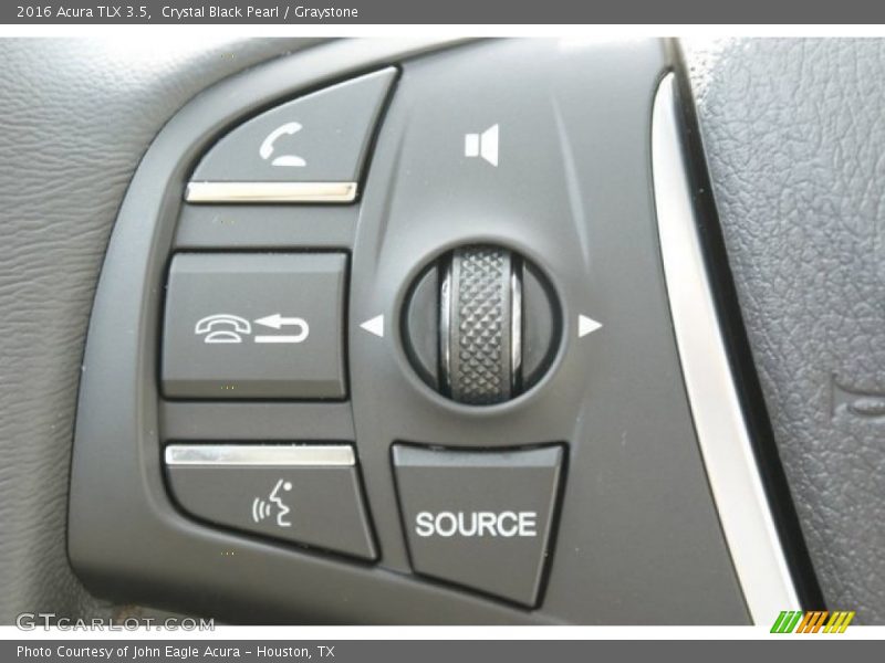 Crystal Black Pearl / Graystone 2016 Acura TLX 3.5