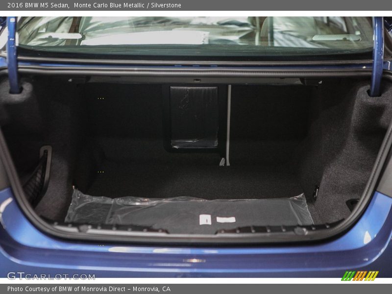  2016 M5 Sedan Trunk