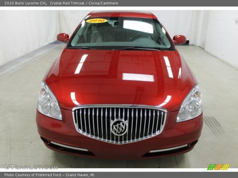 Crystal Red Tintcoat / Cocoa/Cashmere 2010 Buick Lucerne CXL