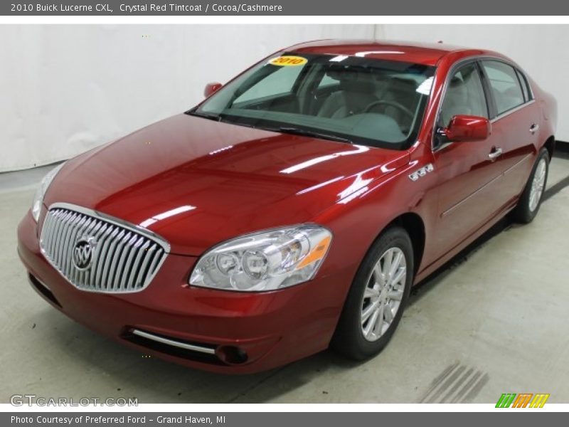 Crystal Red Tintcoat / Cocoa/Cashmere 2010 Buick Lucerne CXL