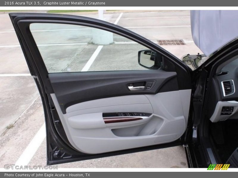 Graphite Luster Metallic / Graystone 2016 Acura TLX 3.5