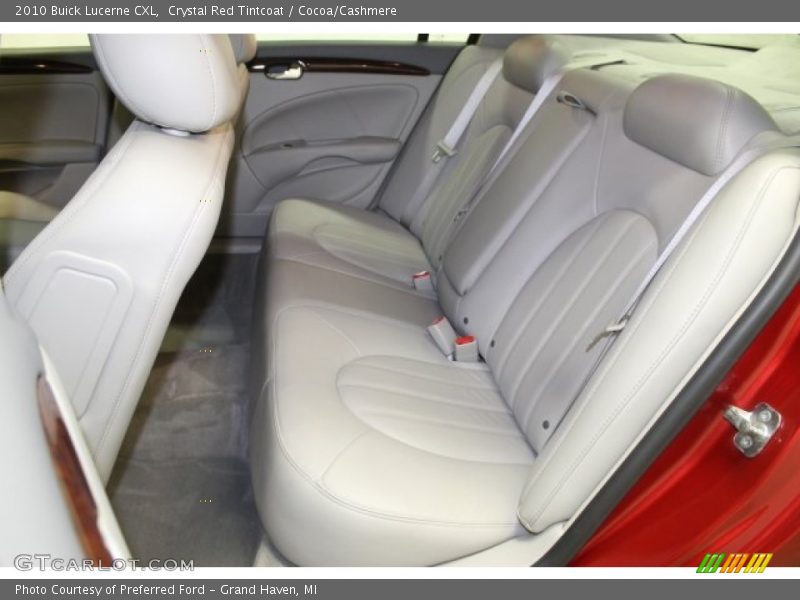 Crystal Red Tintcoat / Cocoa/Cashmere 2010 Buick Lucerne CXL