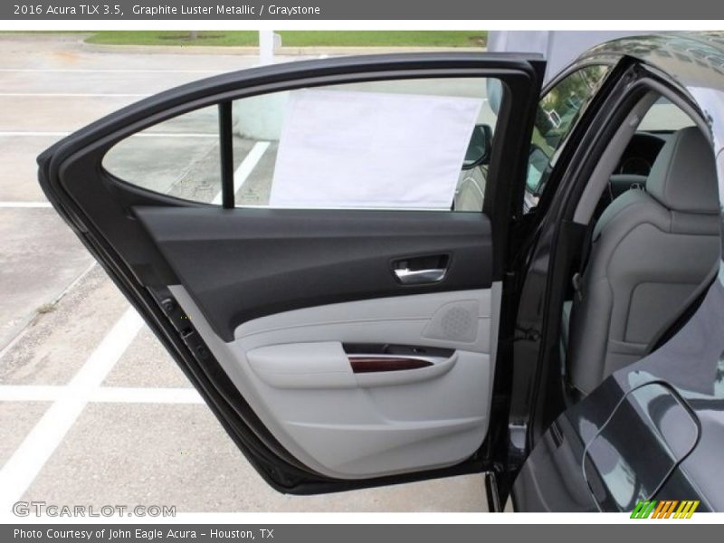 Graphite Luster Metallic / Graystone 2016 Acura TLX 3.5