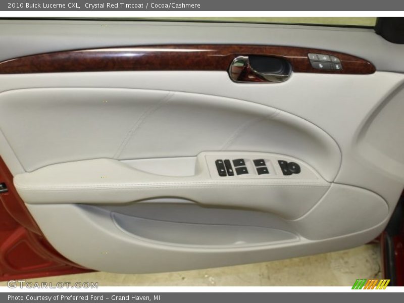 Crystal Red Tintcoat / Cocoa/Cashmere 2010 Buick Lucerne CXL