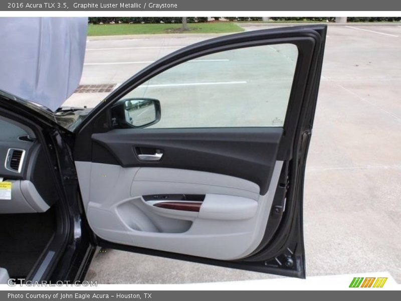 Graphite Luster Metallic / Graystone 2016 Acura TLX 3.5