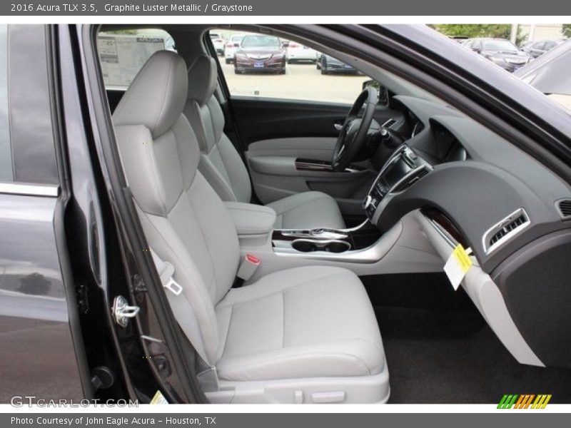 Graphite Luster Metallic / Graystone 2016 Acura TLX 3.5