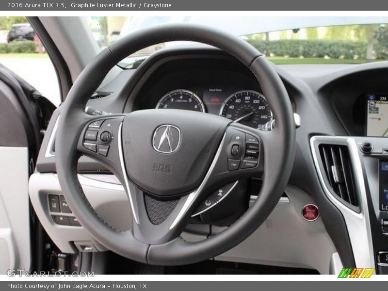 Graphite Luster Metallic / Graystone 2016 Acura TLX 3.5