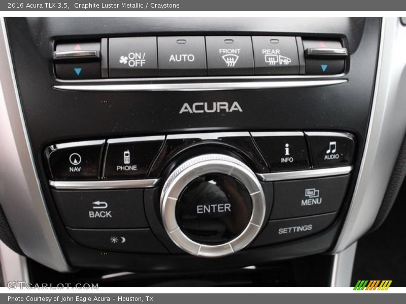 Graphite Luster Metallic / Graystone 2016 Acura TLX 3.5