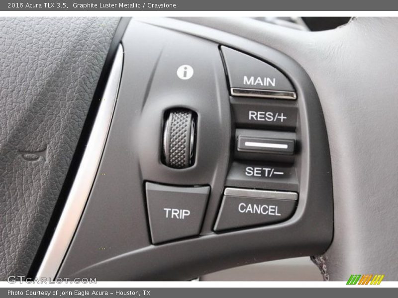 Graphite Luster Metallic / Graystone 2016 Acura TLX 3.5