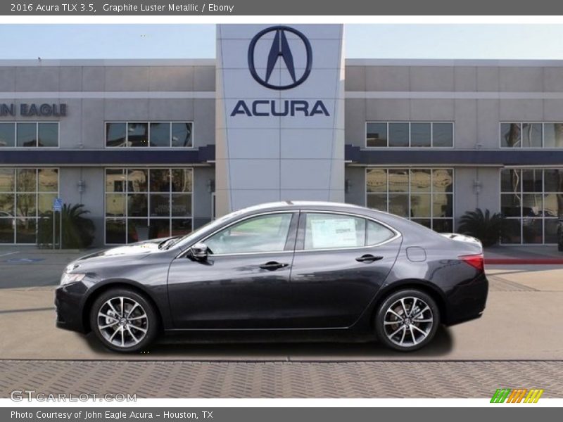 Graphite Luster Metallic / Ebony 2016 Acura TLX 3.5