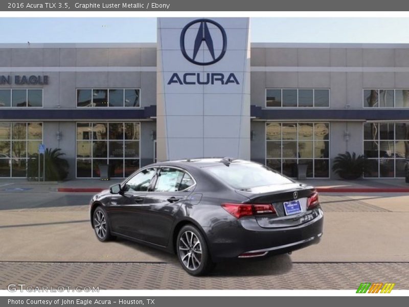 Graphite Luster Metallic / Ebony 2016 Acura TLX 3.5