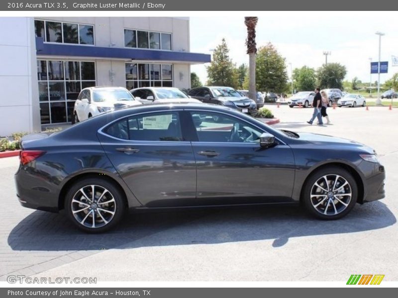 Graphite Luster Metallic / Ebony 2016 Acura TLX 3.5