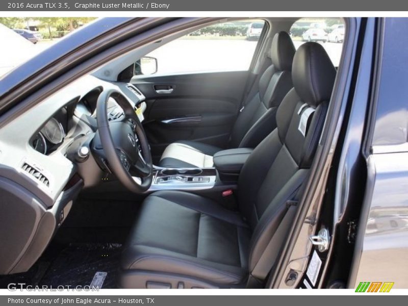Graphite Luster Metallic / Ebony 2016 Acura TLX 3.5