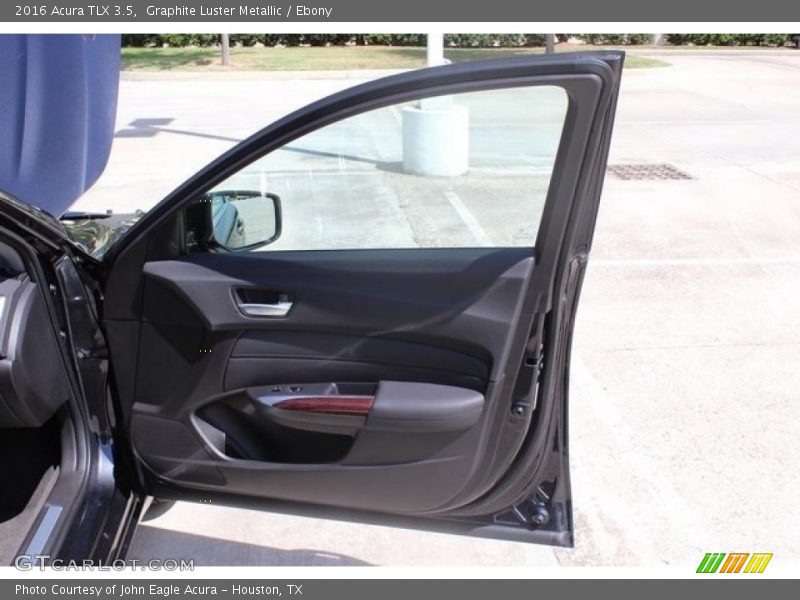 Graphite Luster Metallic / Ebony 2016 Acura TLX 3.5