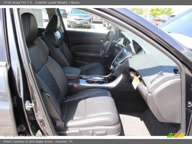 Graphite Luster Metallic / Ebony 2016 Acura TLX 3.5