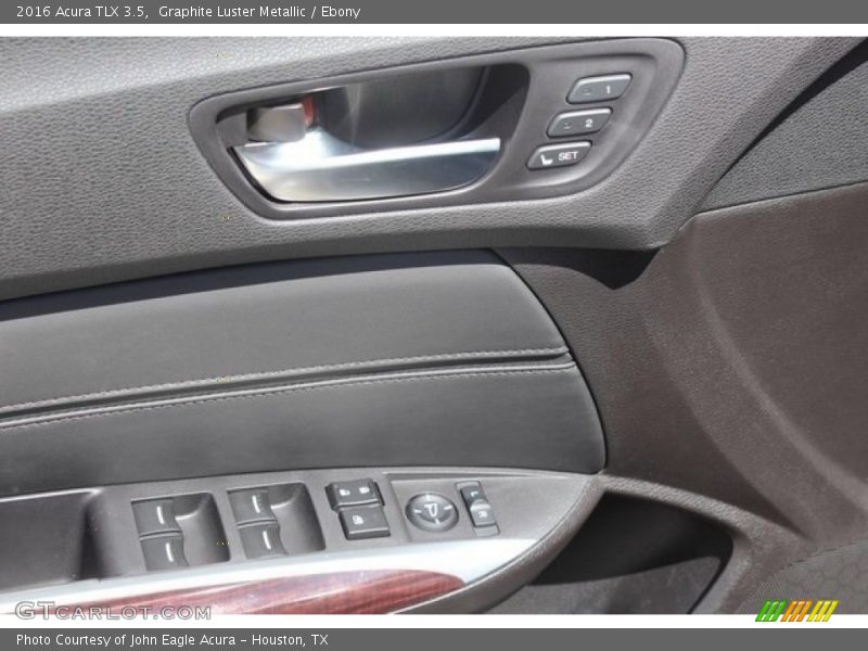 Graphite Luster Metallic / Ebony 2016 Acura TLX 3.5