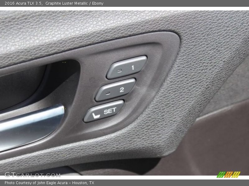 Graphite Luster Metallic / Ebony 2016 Acura TLX 3.5