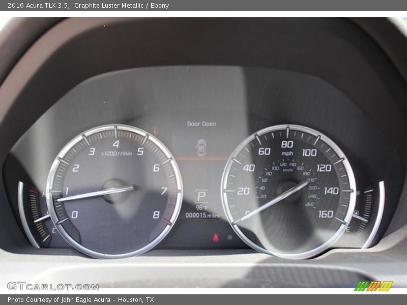 Graphite Luster Metallic / Ebony 2016 Acura TLX 3.5