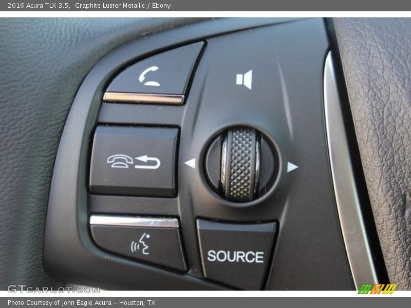 Graphite Luster Metallic / Ebony 2016 Acura TLX 3.5