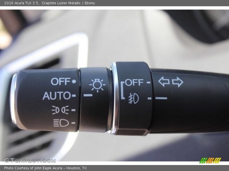 Graphite Luster Metallic / Ebony 2016 Acura TLX 3.5