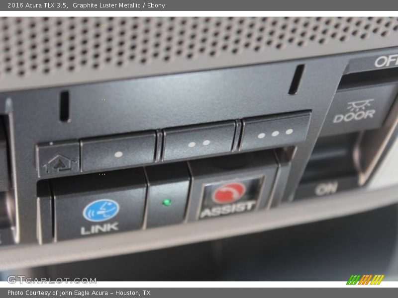 Graphite Luster Metallic / Ebony 2016 Acura TLX 3.5