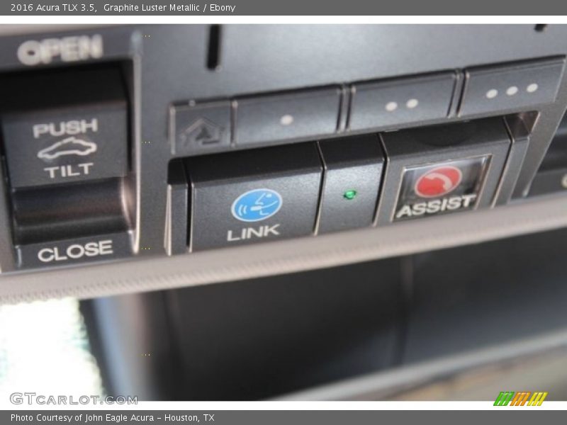 Graphite Luster Metallic / Ebony 2016 Acura TLX 3.5