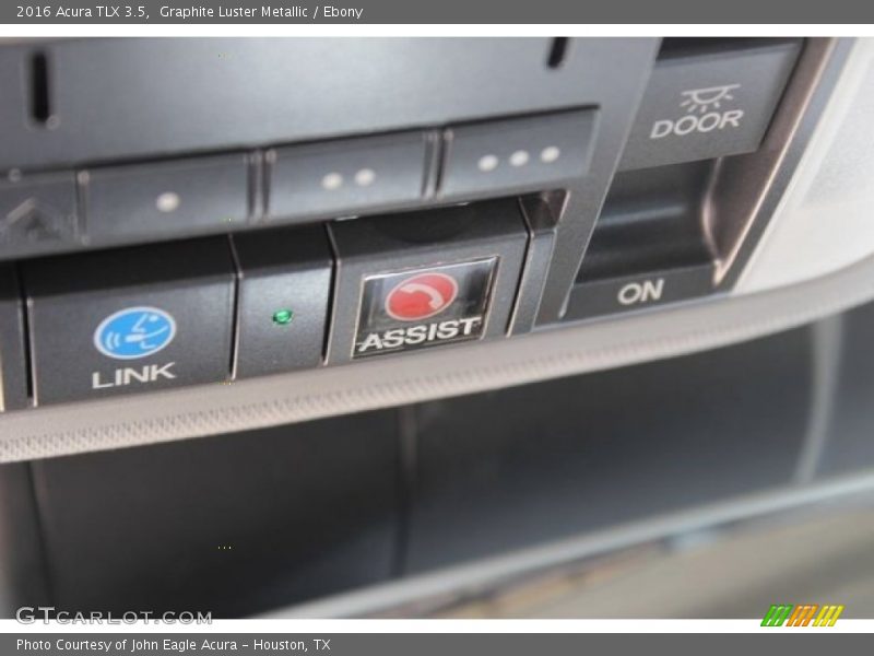 Graphite Luster Metallic / Ebony 2016 Acura TLX 3.5