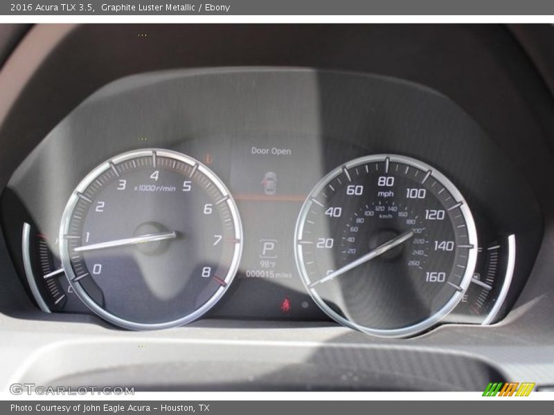 Graphite Luster Metallic / Ebony 2016 Acura TLX 3.5