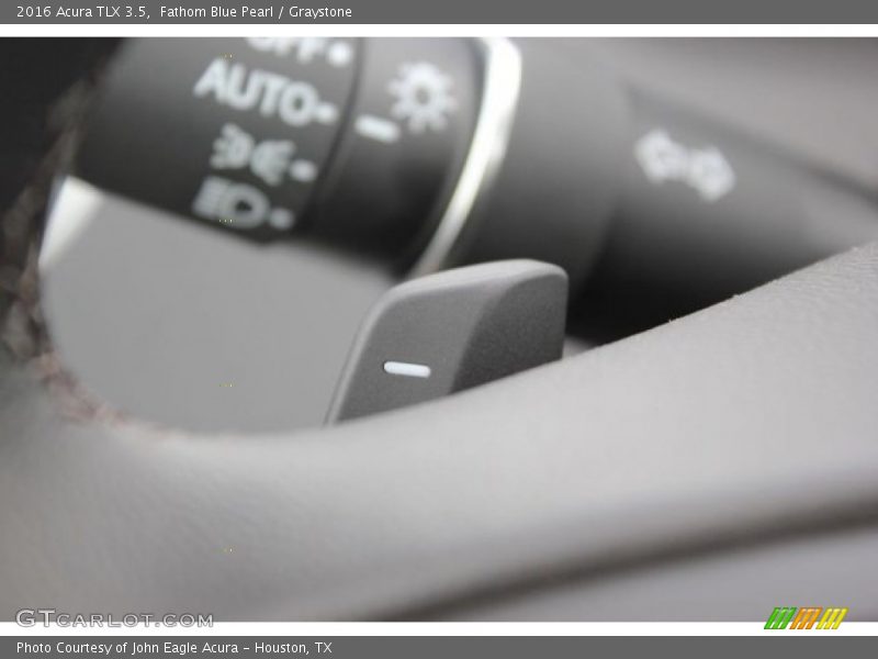 Fathom Blue Pearl / Graystone 2016 Acura TLX 3.5