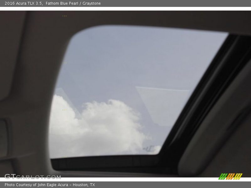 Fathom Blue Pearl / Graystone 2016 Acura TLX 3.5