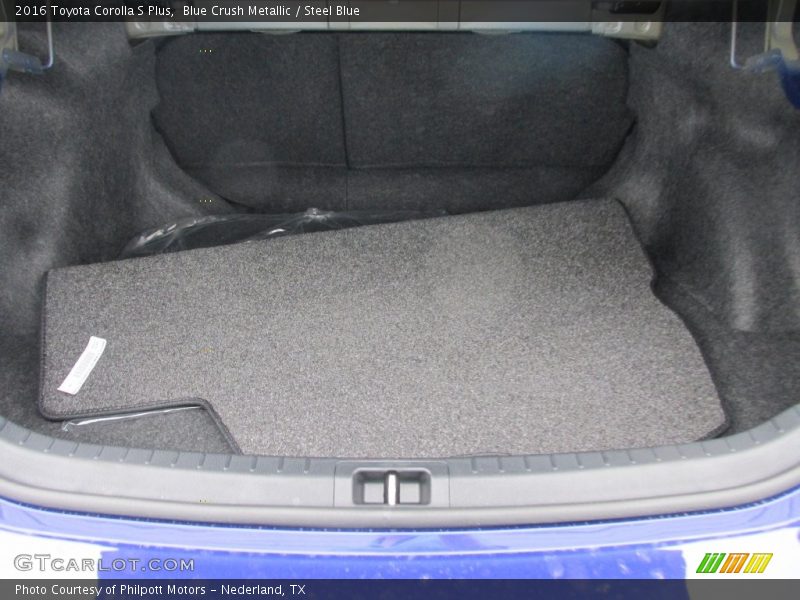 Blue Crush Metallic / Steel Blue 2016 Toyota Corolla S Plus