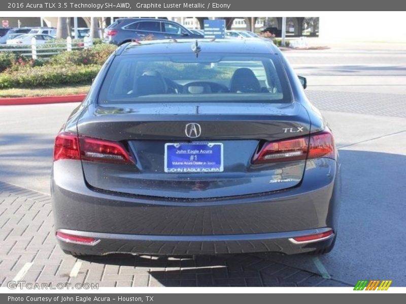 Graphite Luster Metallic / Ebony 2016 Acura TLX 3.5 Technology SH-AWD