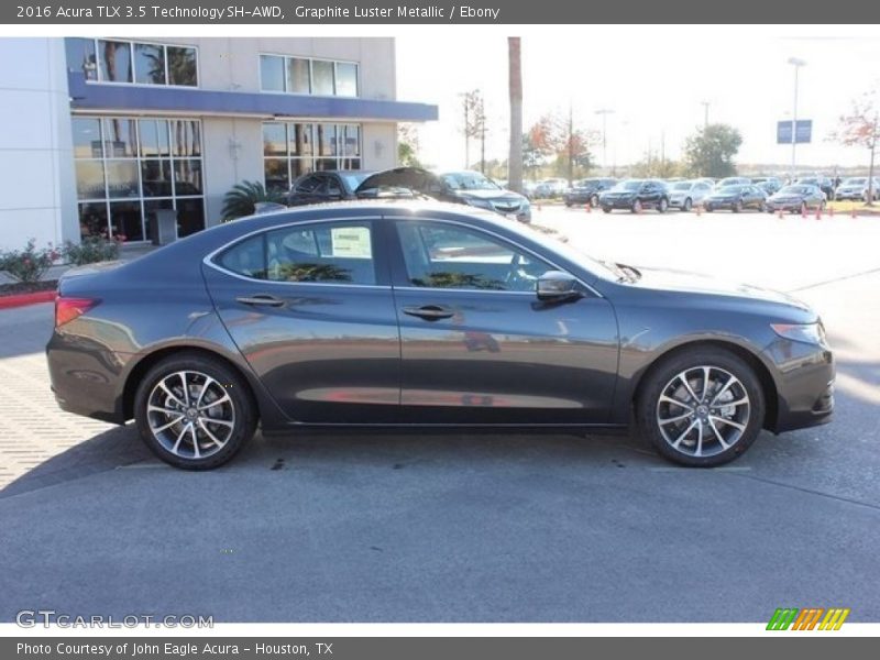 Graphite Luster Metallic / Ebony 2016 Acura TLX 3.5 Technology SH-AWD