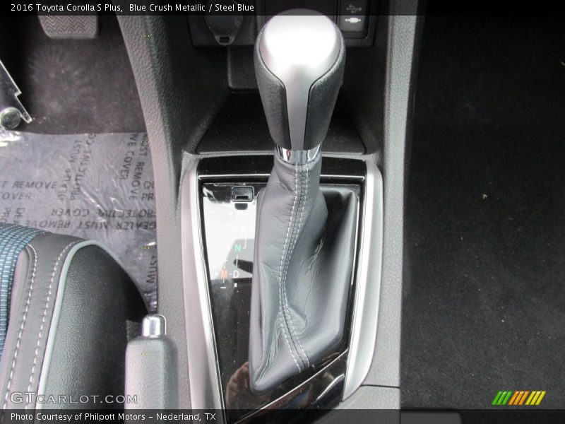 Blue Crush Metallic / Steel Blue 2016 Toyota Corolla S Plus