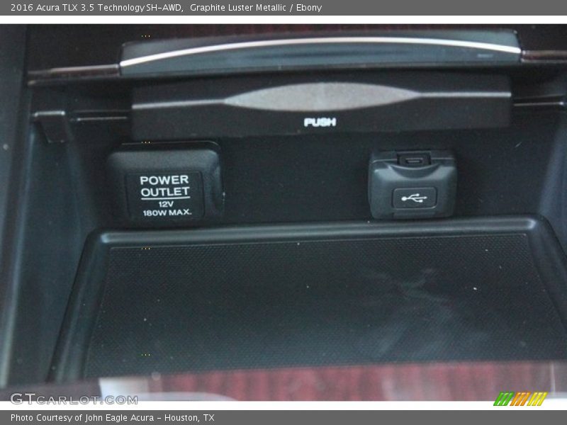 Graphite Luster Metallic / Ebony 2016 Acura TLX 3.5 Technology SH-AWD