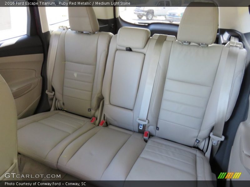 Ruby Red Metallic / Medium Light Stone 2016 Ford Escape Titanium