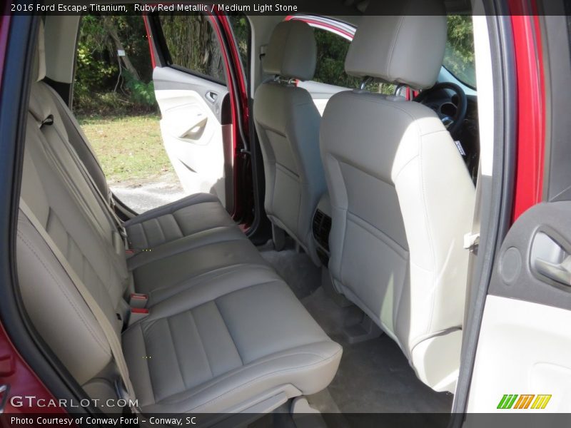 Ruby Red Metallic / Medium Light Stone 2016 Ford Escape Titanium
