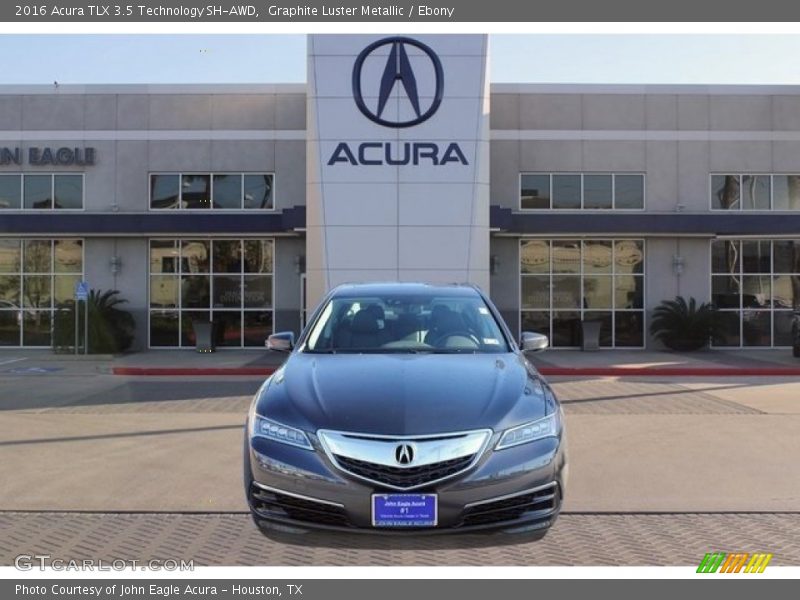 Graphite Luster Metallic / Ebony 2016 Acura TLX 3.5 Technology SH-AWD