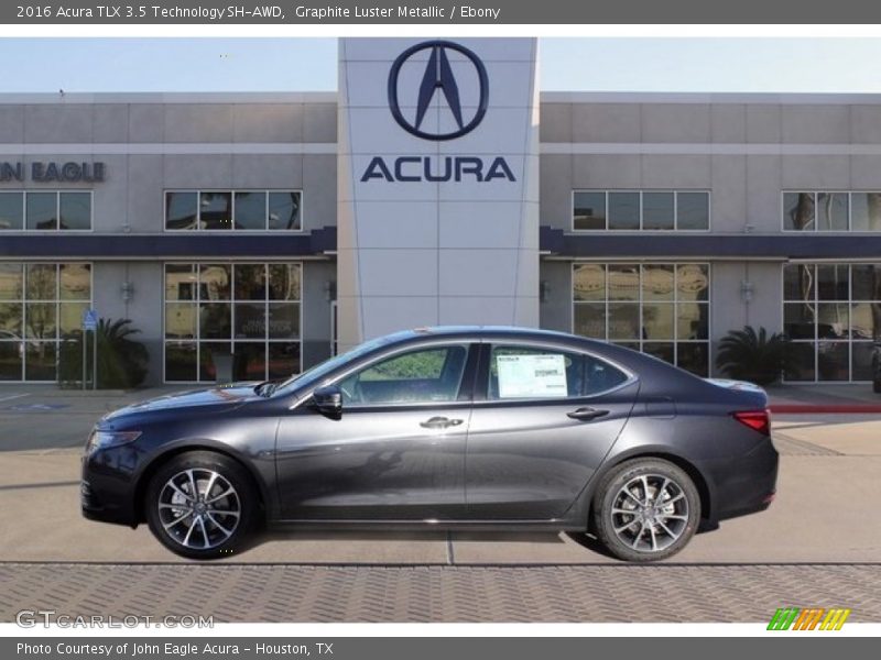 Graphite Luster Metallic / Ebony 2016 Acura TLX 3.5 Technology SH-AWD
