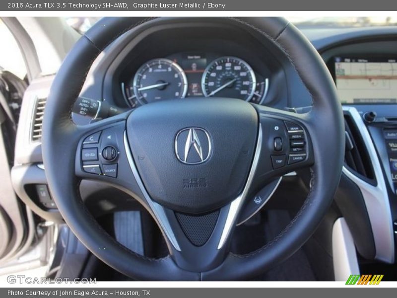 Graphite Luster Metallic / Ebony 2016 Acura TLX 3.5 Technology SH-AWD