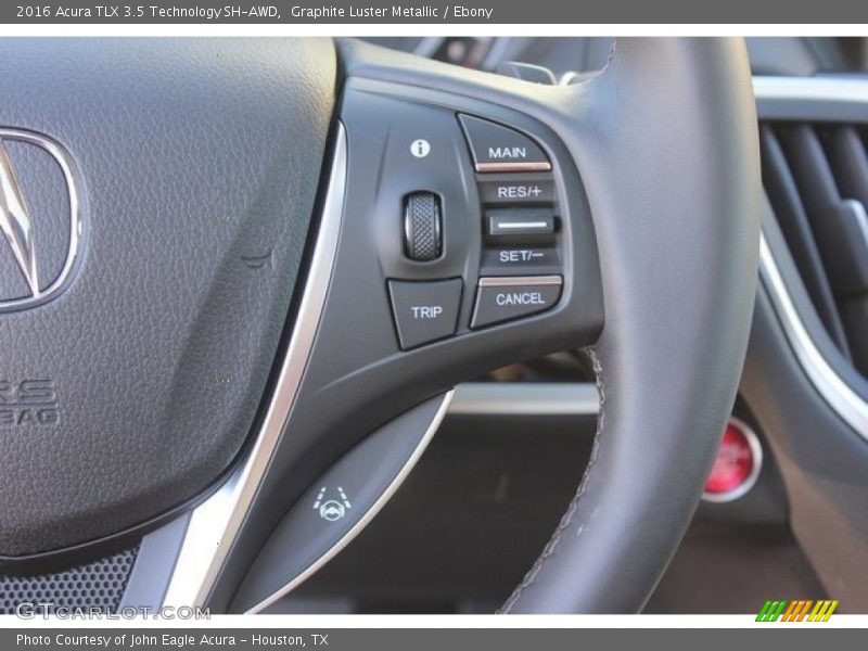 Graphite Luster Metallic / Ebony 2016 Acura TLX 3.5 Technology SH-AWD