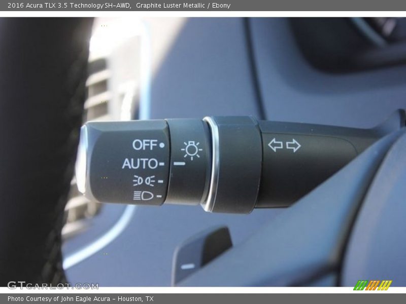 Graphite Luster Metallic / Ebony 2016 Acura TLX 3.5 Technology SH-AWD