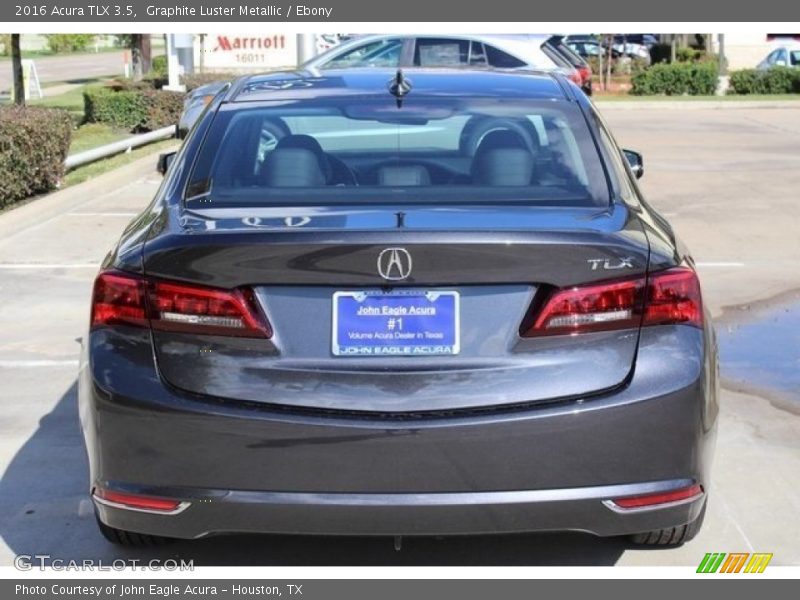 Graphite Luster Metallic / Ebony 2016 Acura TLX 3.5