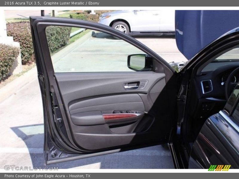 Graphite Luster Metallic / Ebony 2016 Acura TLX 3.5