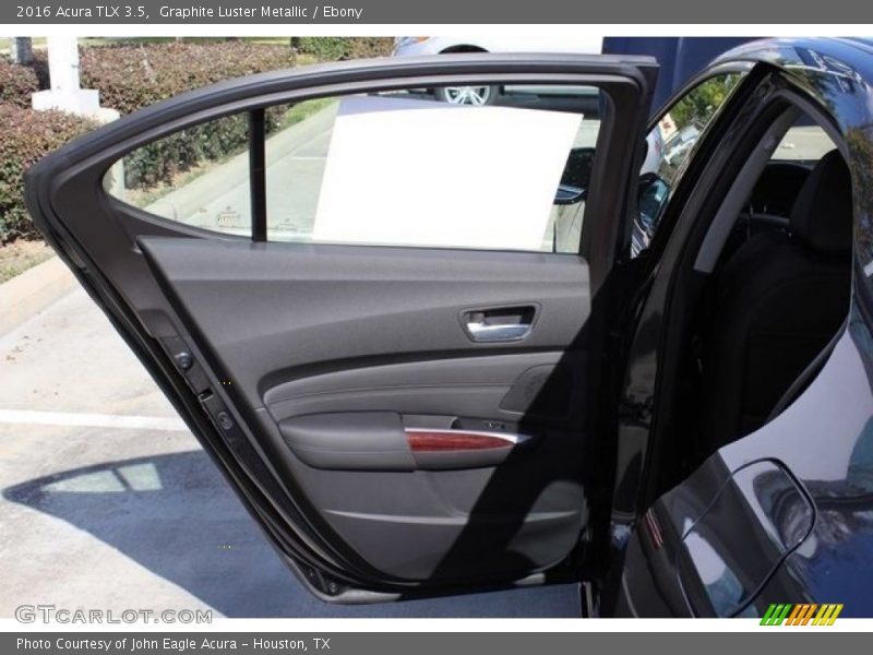 Graphite Luster Metallic / Ebony 2016 Acura TLX 3.5