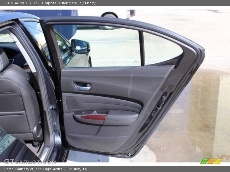 Graphite Luster Metallic / Ebony 2016 Acura TLX 3.5